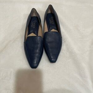 Franco Sarto L-Balica Navy Blue Loafers